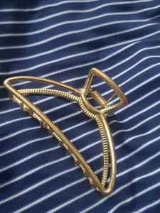 Gold Hair Claw Clip