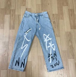 URBANIC Typography Baggy Jeans Women.