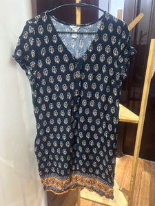 Paisley Print Dress