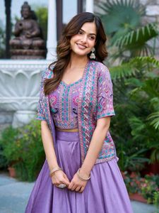 Fully Stitched Lehenga For Haldi