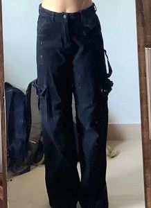 Black Cargo Pants