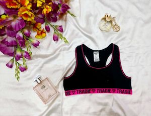 Tradie Black Sports Bra