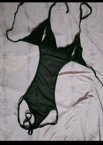 lace cordset bodysuit bikini combo