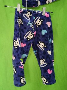 Cute Kids Fuzzy Zip-Up