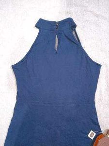 Myntra Blue Bodycon Dress 👗