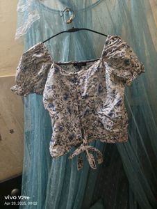 zara crop top
