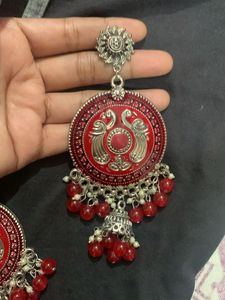 Beautiful Red Earrings