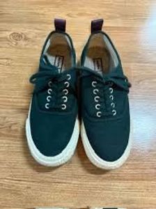 Green Canvas Sneakers