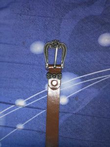 brown y2k belt