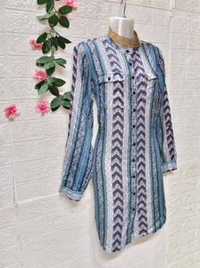 Size M/L 🎁Buy 2 Get 1 Free 🎁Striped Shirt Dress
