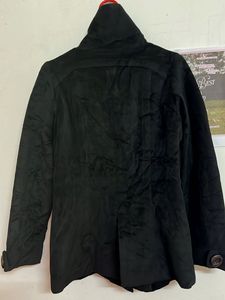 Stylish Black Buttoned Jacket