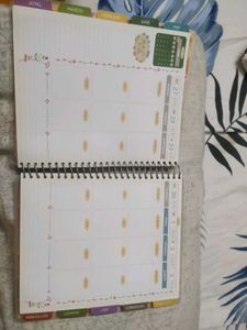 aesthetic planner unused