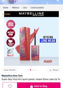 Maybelline Vinyl Ink Liquid Lipstick