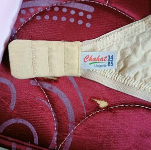 Chahat Cotton Silk Netted Bra - Size 34/85