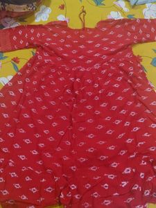 Red Frock Dress