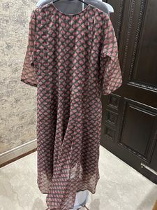 Up And Down Long Kurti With Dupatta