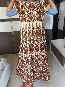 Embroidered Hand Stitched Traditional Gown