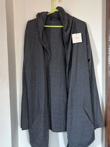 BRAND NEW with Tag FINISED Grey Hooded Cardigan