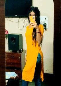 Yellow Kurti Tunic