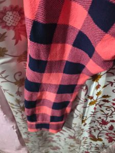 Red &amp; Black Checked Lounge Pants