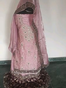 Pakistani Bridal lehenga Hand Work