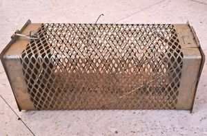 Vintage Metal Mesh Basket