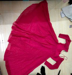 full umbrella gown padded(full sleeve)