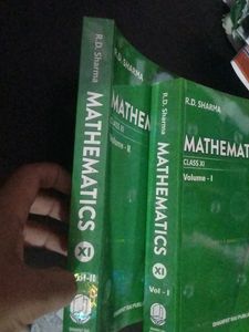 Class 11th Maths Rd Sharma Untouched Book