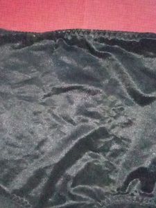 Hot Satin Panty With High Vest