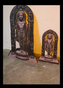 Ram Lalla Wood Pasting Design Laminated Pack Of 2