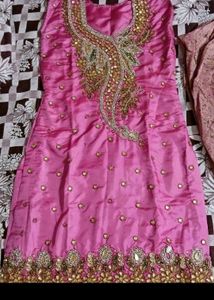 Ladies Silk Salwar Suit With Dupatta