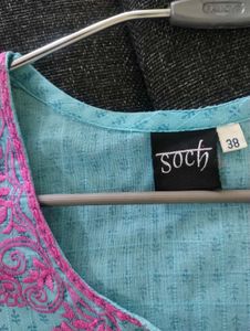 Soch Cotton Embroidered Kurta
