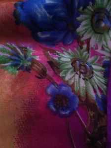 Floral Print Saree - new