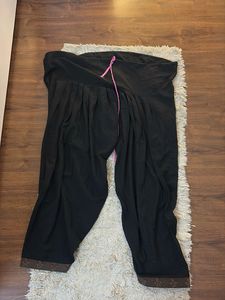 Brown Floral Print Kurta Set