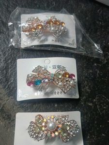 Sparkling Hair Clips