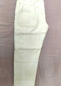 Cream Utility Pants