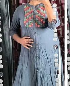 Women Grey Kurti