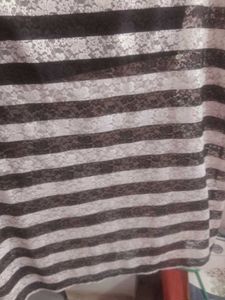 Striped Lace Tee