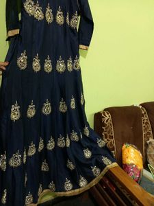 Ethnic Gown Navy Blue 💙