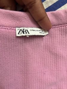 Pink Zara Crop Top