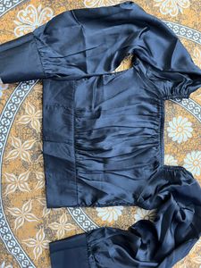 Black Crop Top