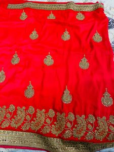 Beautiful Heavy Work Saree 🌺