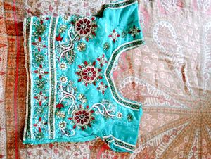 Embroidered Lehenga Set 💙