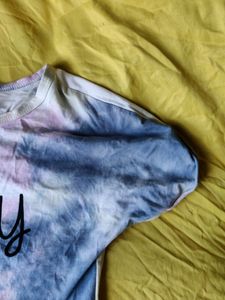 Cute Tie Dye Crop Top