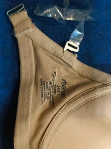 Zivame Basic Padded 3/4 Coverage Backless Bra