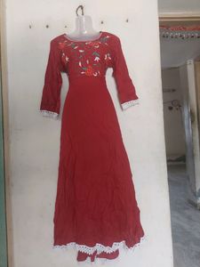 Flowers 🌼 Design Long Dress 👗