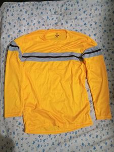 Bright Yellow Long Sleeve Tee