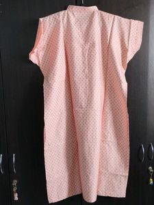 Women New Plus Size Peach Kurti Bust 46 W44 L40