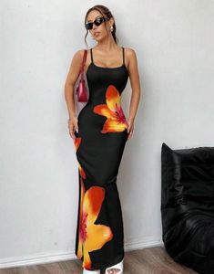 Floral Maxi Dress (all Size Available)