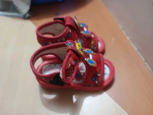 Cute Red Baby Sandals